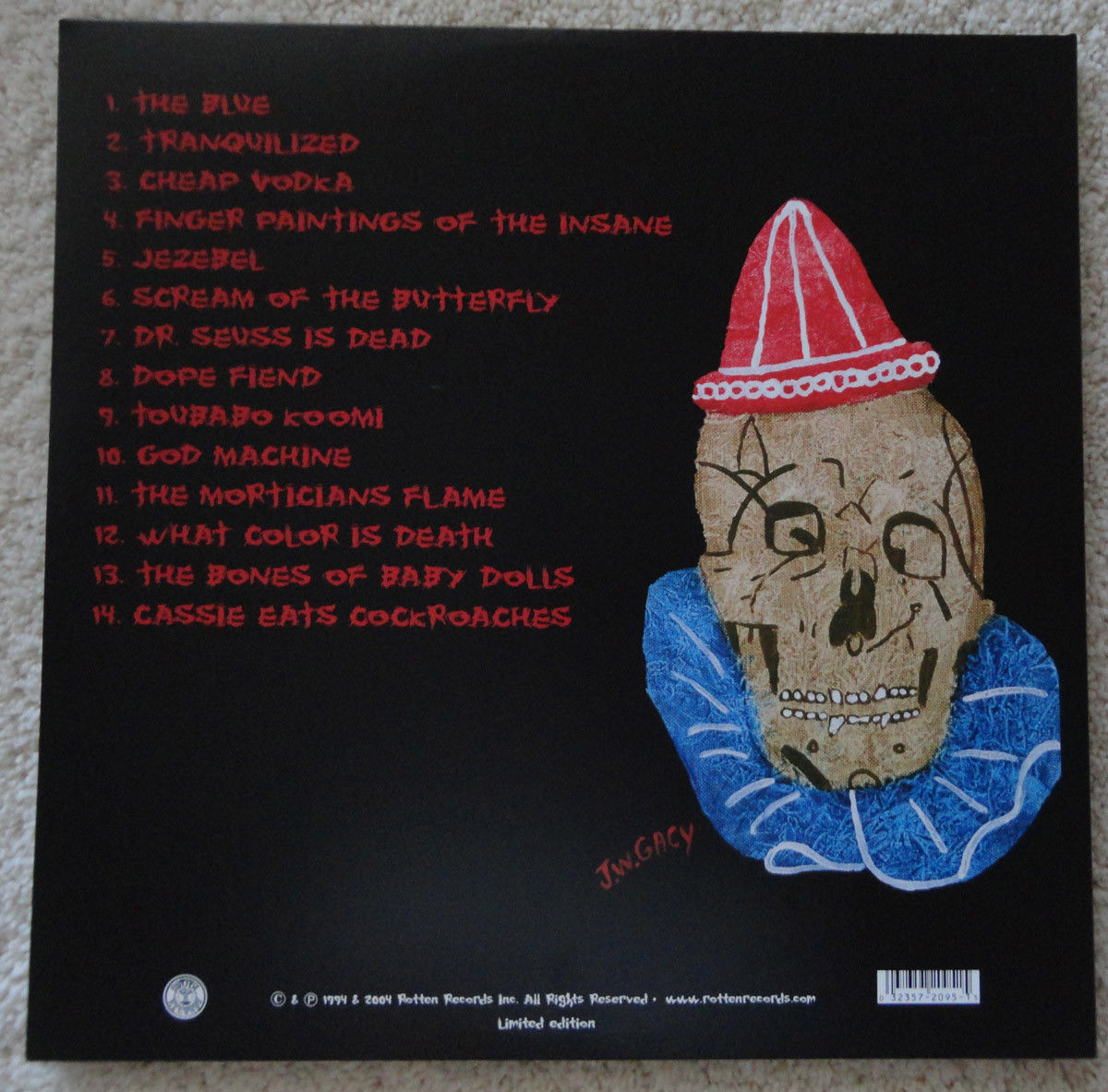 Acid Bath When The Kite String Pops Lp Color Vinyl Rotten Records Store.