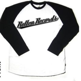 Rotten Records – Baseball T-shirt