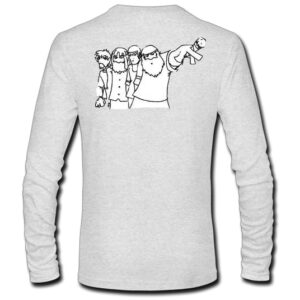 Vampire Mooose Long Sleeve Shirt - Image 2