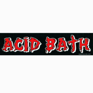 ACID BATH Strip Sticker