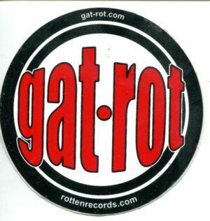 GAT-ROT Promo Vinyl Sticker
