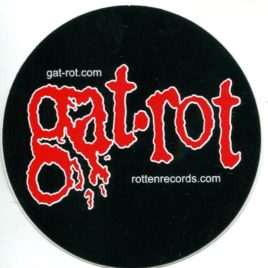 GAT-ROT Promo Vinyl Sticker