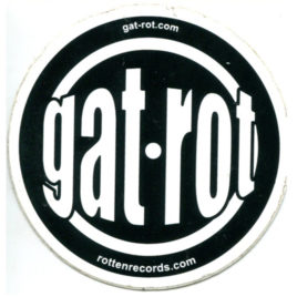 GAT-ROT Promo Vinyl Sticker