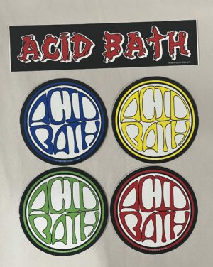 ACID BATH Sticker Pack