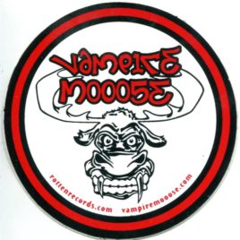 VAMPIRE MOOOSE Promo Sticker Moose