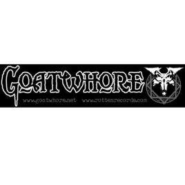 GOATWHORE FDFTRS Promo Sticker