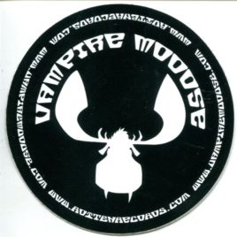 VAMPIRE MOOOSE Promo Sticker