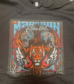 The Madison Crawl - Twilight at the Zoo - Hooded Sweatshirt Hoodie
